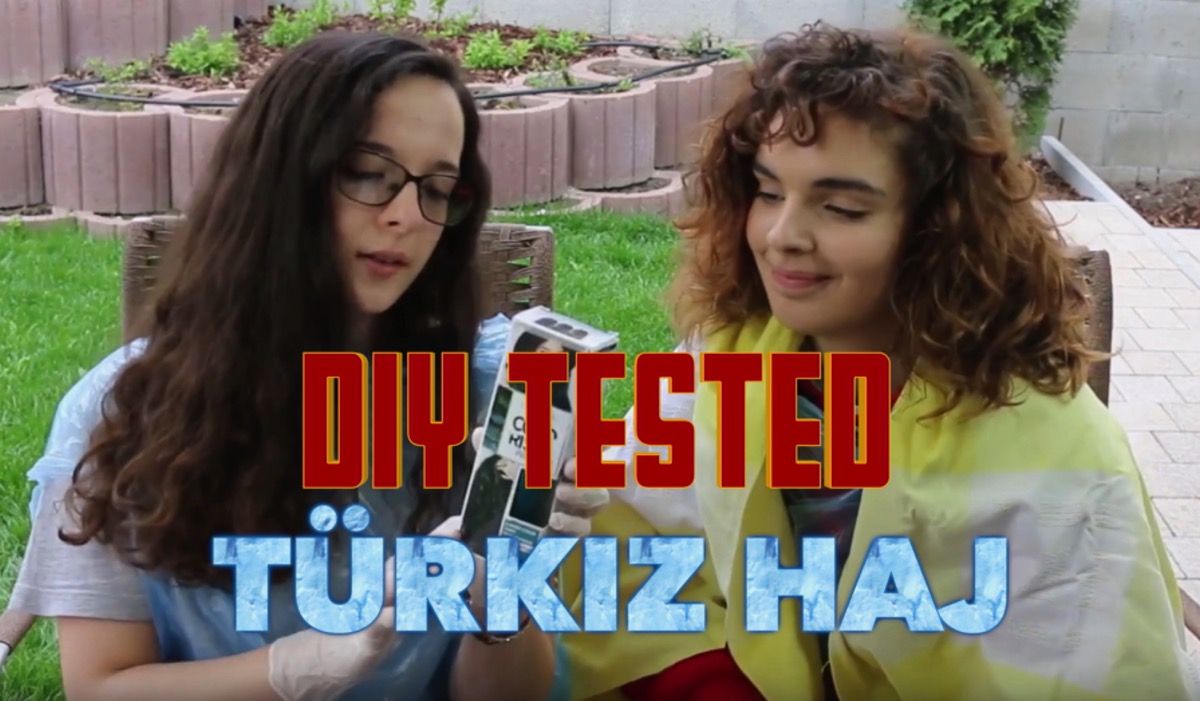 DIY - Trendi türkiz frizura fél óra alatt